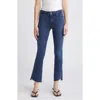 Frame Le Crop Mini Boot Raw Step Hem Jeans In Calvin