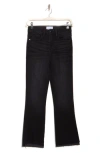 Frame Le Crop Mini Boot Stagger Raw Hem Crop Bootcut Jeans In Tilt