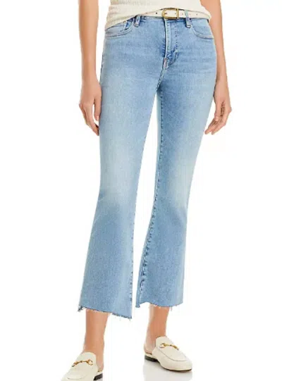 Frame Le Crop Mini Boot Step Fray Jeans In Colorado
