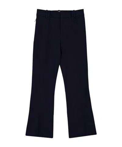 Frame Le Crop Mini Boot Trousers In Black