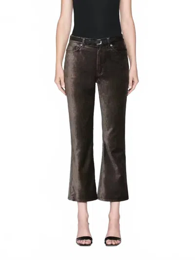 FRAME LE CROP MINI BOOT VELVET HIGH RISE JEANS IN COMET