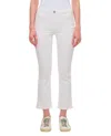 Frame Le Crop Mini Boot In White