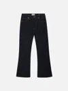 Frame Le Crop Mini Bootcut Jeans In Black