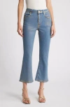 Frame Le Crop Mini Bootcut Jeans In Blue