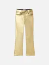 Frame Le Crop Mini Bootcut Jeans In Gold