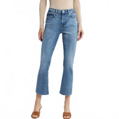 Frame Le Crop Mini Bootcut Jeans In Rowley Raw After In Blue