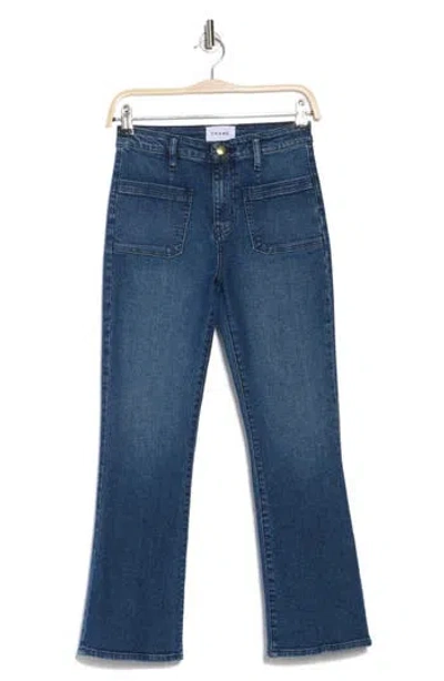 Frame Le Crop Mini Bootcut Jeans In Kinmount Clean