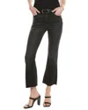 Frame Denim Le Crop Mini Claudius Bootcut Jean In Black