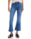 Frame Le Crop Mini High Rise Bootcut Jeans In Mermaid In Mermaid