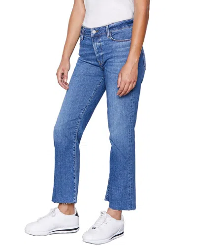 Frame Denim Le Cropped Mini Boot Gratitude Jean In Blue