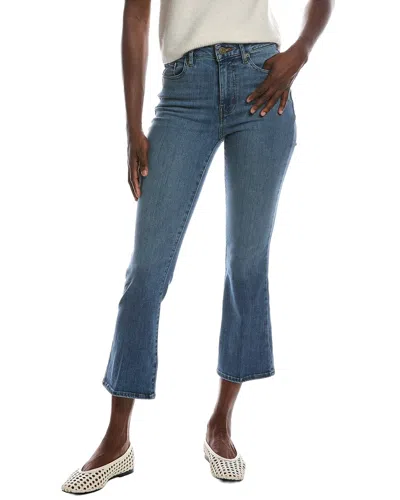 Frame Denim Le Cropped Mini Boot Kinley Jean In Green