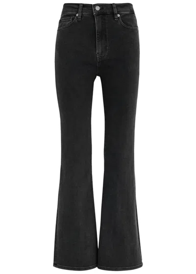 Frame Le Easy Flare Jeans In Black