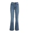 Frame Le Easy Flare Jeans In Rowley Raw After In Navy