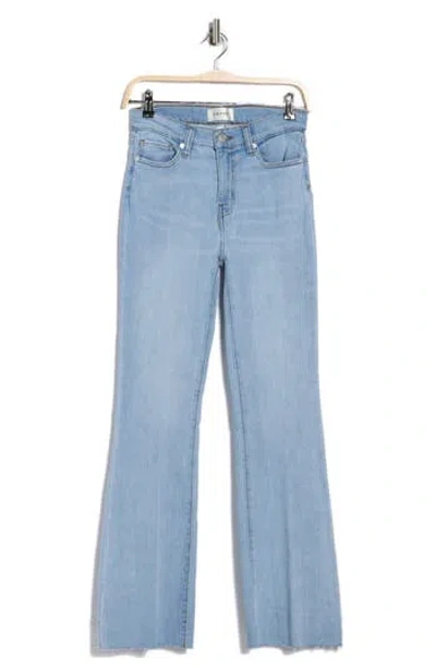 Frame Le Easy Flare Leg Jeans In Blue