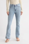 Frame Le Easy Flare Leg Jeans In Blue