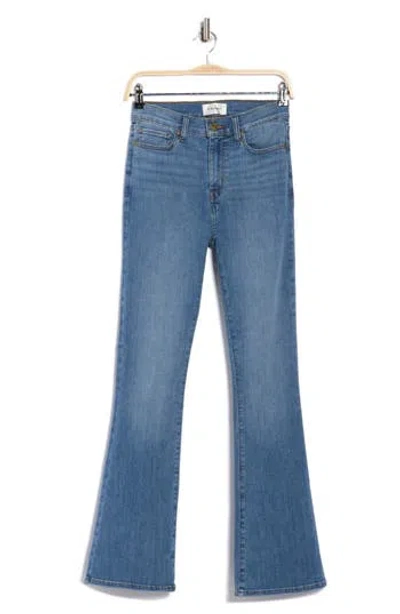 Frame Le Easy Flare Leg Jeans In Blue