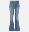 Frame Le High Flare High-rise Flared Jeans In Blue