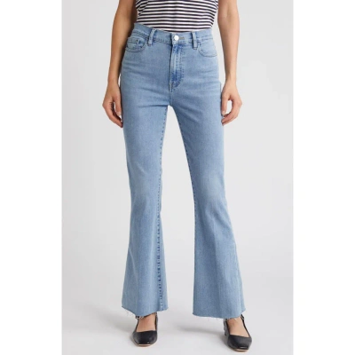 FRAME FRAME LE EASY FLARE RAW HEM JEANS