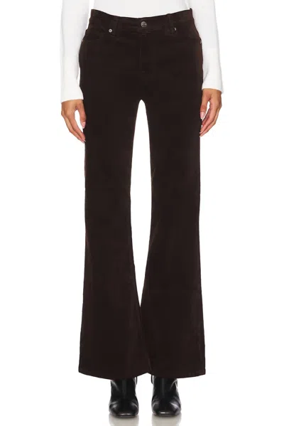 Frame Le Easy Flare Trouser In Espresso
