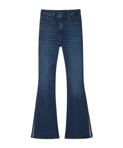 FRAME FRAME LE EASY FLARE SIDE SLIT JEANS