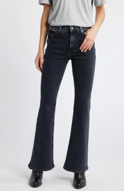 Frame Le Easy High Waist Flare Jeans In Radio