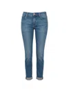 Frame Le Garçon Jeans In Blue