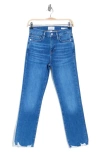 FRAME LE HIGH ANKLE STRAIGHT LEG JEANS