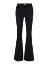 Frame Le High Flare In Black