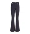 Frame Le High Flare Flared Jeans In Black
