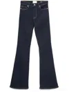 Frame Le High Flare Jeans In Blue