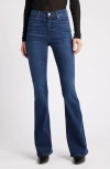 Frame Le High Flare Jeans In Skywalk In Dante
