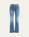 Frame Le High Flare Jeans In Mermaid
