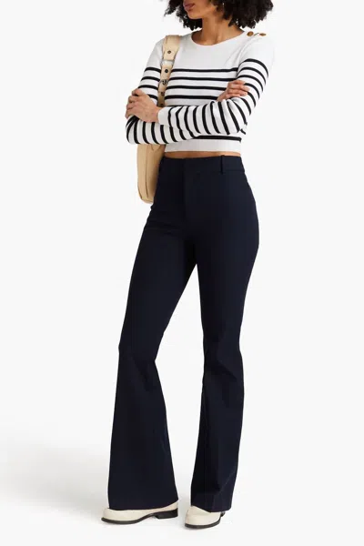 Frame Le High Flare Trouser In Navy