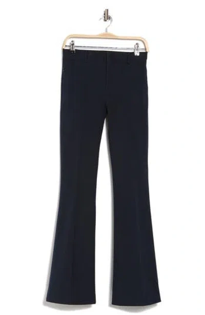 Frame Le High Flare Trousers In Navy