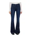 Frame Le High Flared Jeans In Black