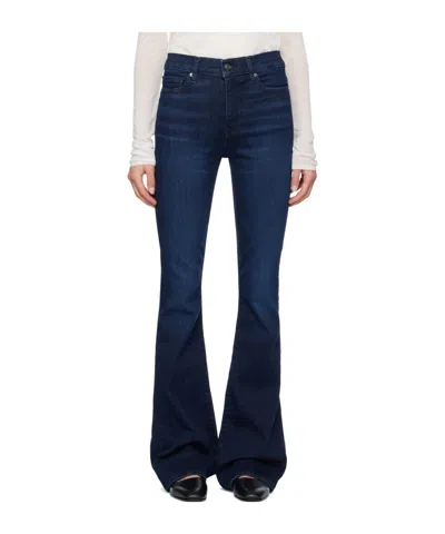 Frame Le High Flared Jeans In Black