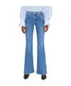 Frame Le High High-rise Flared Jeans In Blue
