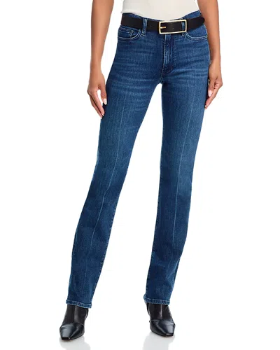 Frame Le High High Rise Straight Leg Jeans In Calvin In Somerland