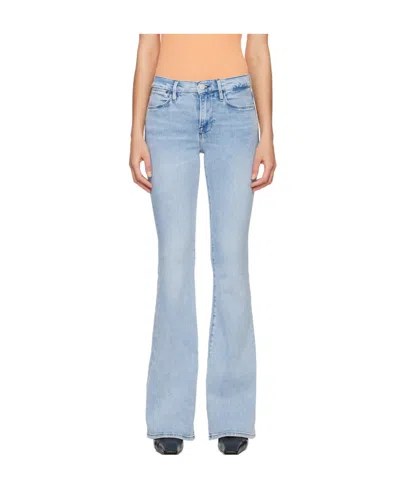 Frame Le High Horn Jeans In Blue