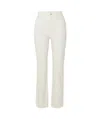 Frame Le High 'n' Tight High-rise Straight-leg Jeans In White