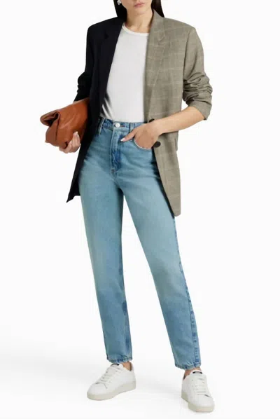Frame Le High 'n' Tight Jean In Ros In Blue