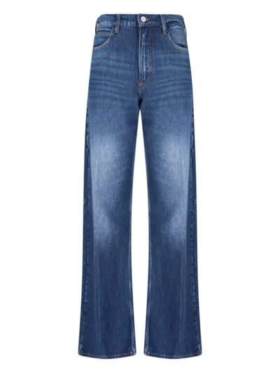 Frame Le High 'n' Tight Jeans In Blue