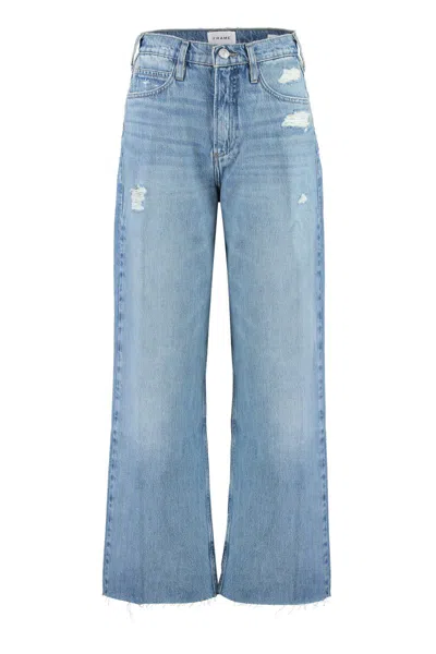 Frame Blue 'le High 'n' Tight' Jeans In Navy