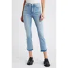 Frame Le High Released Hem Ankle Straight Leg Jeans In Cosette Released Hem