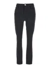 Frame Ali High-rise Skinny Jeans In Black