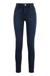 Frame Le High Distressed High-rise Skinny Jeans