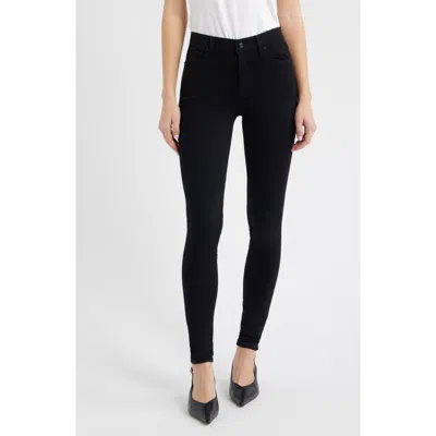 Frame Le High Skinny Jeans In Black