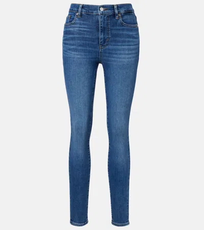 Frame Le High Skinny Jeans In Blue