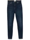 Frame Le High Skinny Jeans In Blue
