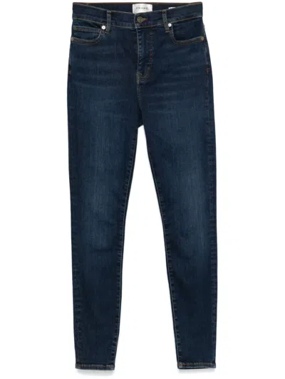 Frame Le High Skinny Jeans In Blue